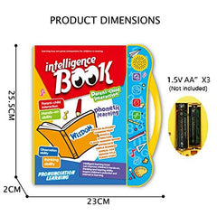 Kids' Interactive Phonetic Learning Book with Music & Sounds