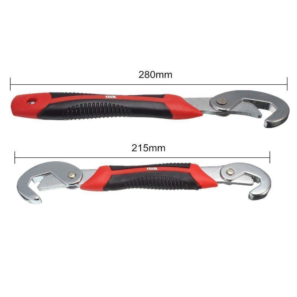 Snap n Grip Universal Adjustable Wrench Set for Nuts & Bolts 9-32mm