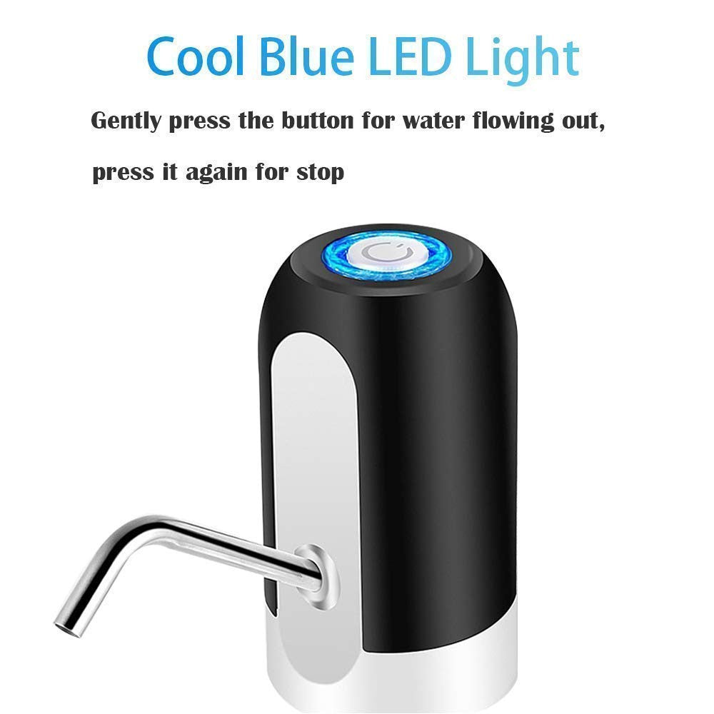 Portable USB Rechargeable Automatic Water Dispenser for 5-20L Bottles