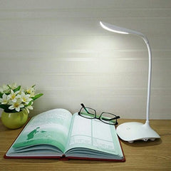 Rechargeable LED Touch Desk Lamp with Dimmer & Eye Protection