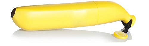 Stylish Yellow Banana-Shaped Mini Foldable Umbrella for Women