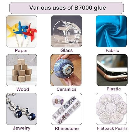 B7000 Fabric Glue - Strong, Flexible Adhesive for Fabrics