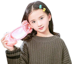 Kids' Warm Winter Face Mask with Plush Earmuffs for Girls & Boys