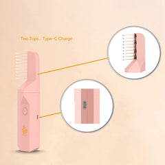 Smart Hair Comb Incense Burner - Portable Electric Aromatherapy Diffuser