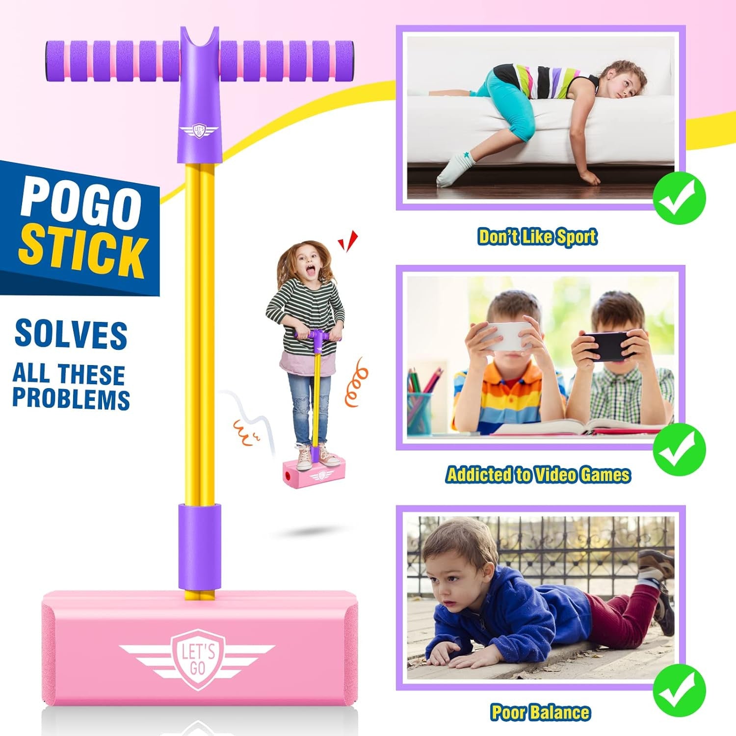 Kids Pogo Jumper Toy for Active Play and Fun