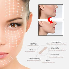 40-Piece Invisible Face Lift Tape for V-Shape and Firmness