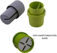 4-Blade Dry Fruit & Nut Cutter Slicer for Easy Prep