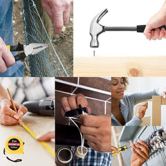 12-Piece Multi-Functional Car & Home Repair Tool Kit with Case