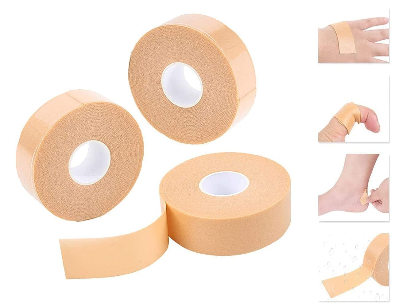 Heel Tape for Foot Care, Anti-Slip Heel Grip & Insole Pad