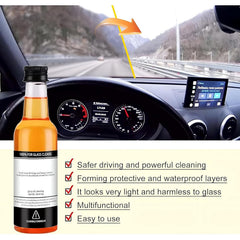Car Glass Oil & Water Spot Remover - Windshield & Surface Cleaner