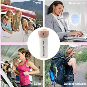Smart 4-in-1 Travel Dispenser Bottle Set Leakproof Refillable Toiletry Organizer
