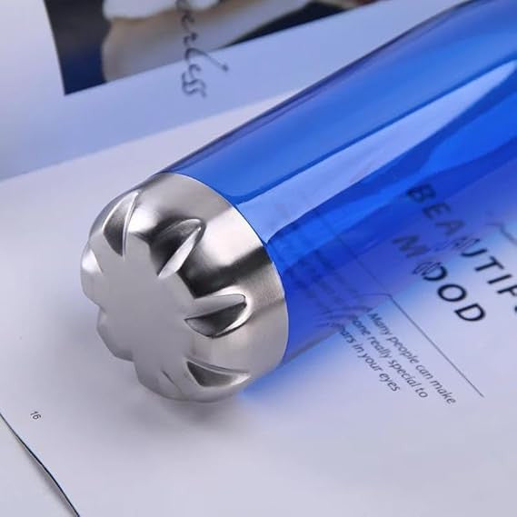 Colorful 25oz BPA-Free Steel & Plastic Sport Water Bottle