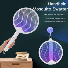 Rechargeable Electric Mosquito Racket - Portable Fly Swatter