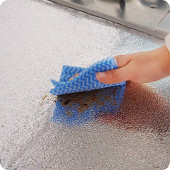 Aluminium Foil Kitchen Backsplash Stickers - Oil Proof & Heat Resistant