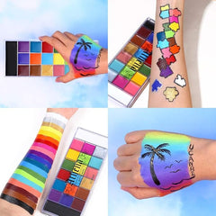 VersaColor Face & Body Paint Palette for Creative Artistry