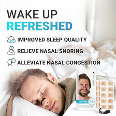 Breathing Nasal Strip Starter Kit - No Clip, No Strip