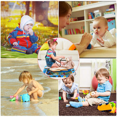 Baby Water Play Mat with Marine Animals for Tummy Time & Development