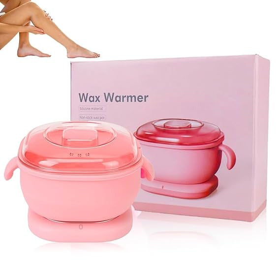 Electric Silicone Wax Heater for Hair Removal, 40-70°C Adjustable