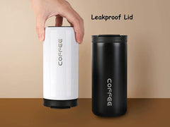 20 oz Double Wall Stainless Steel Travel Mug with Leak-Proof Lid