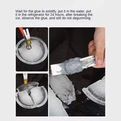 Heavy Duty Caster Glue Set 50+50g for Metal, Plastic, Wood & Concrete