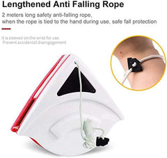 Magnetic Double-Sided Glass Cleaner with Safety Rope and Adjustable Force