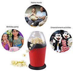 Hot Air Popcorn Maker with Measuring Cup & Removable Lid