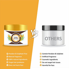 Organic Rice Water Hair Mask for Dry, Frizzy Hair - Strength & Growth