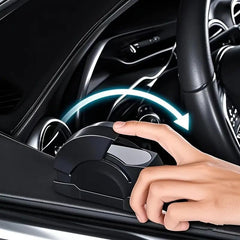 Premium Car Ashtray with LED Light, Windproof & Odor-Proof
