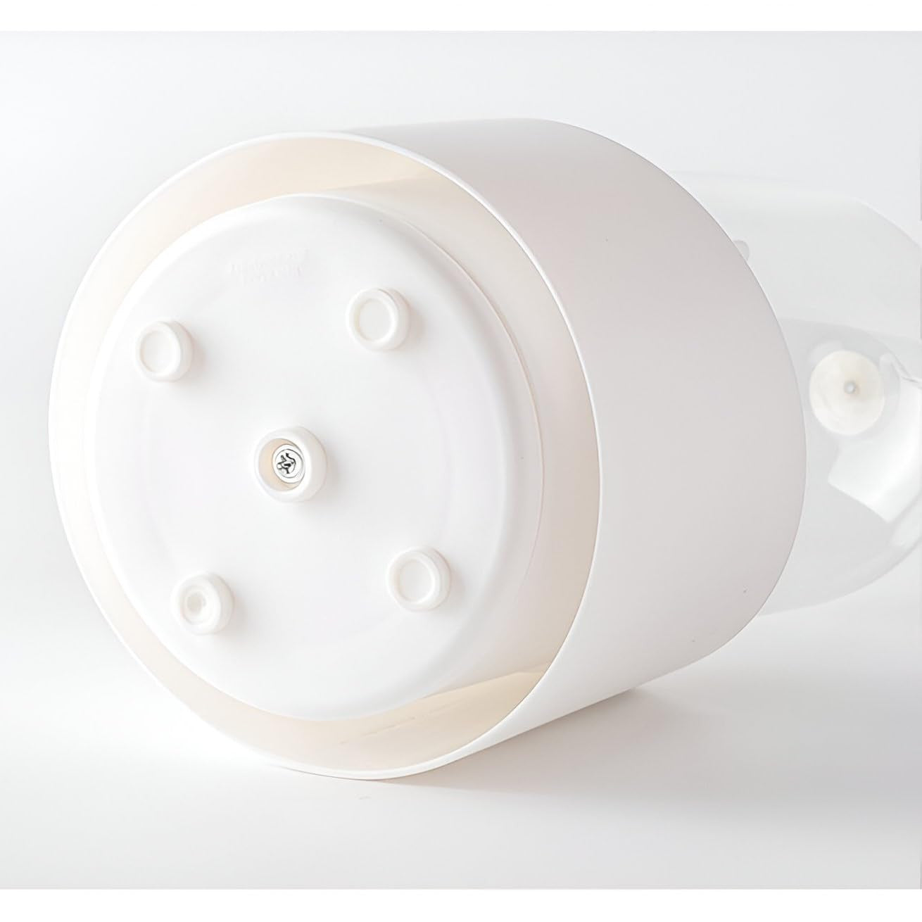 360° Rotating Makeup Brush Holder with Lid and Compartments
