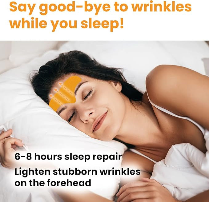 10Pcs Forehead Wrinkle Patch Set for Smoother Skin