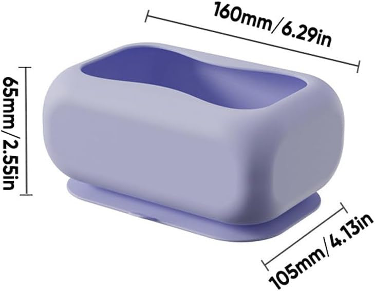 Silicone Suction Cup Tissue Box & Wet Wipes Dispenser
