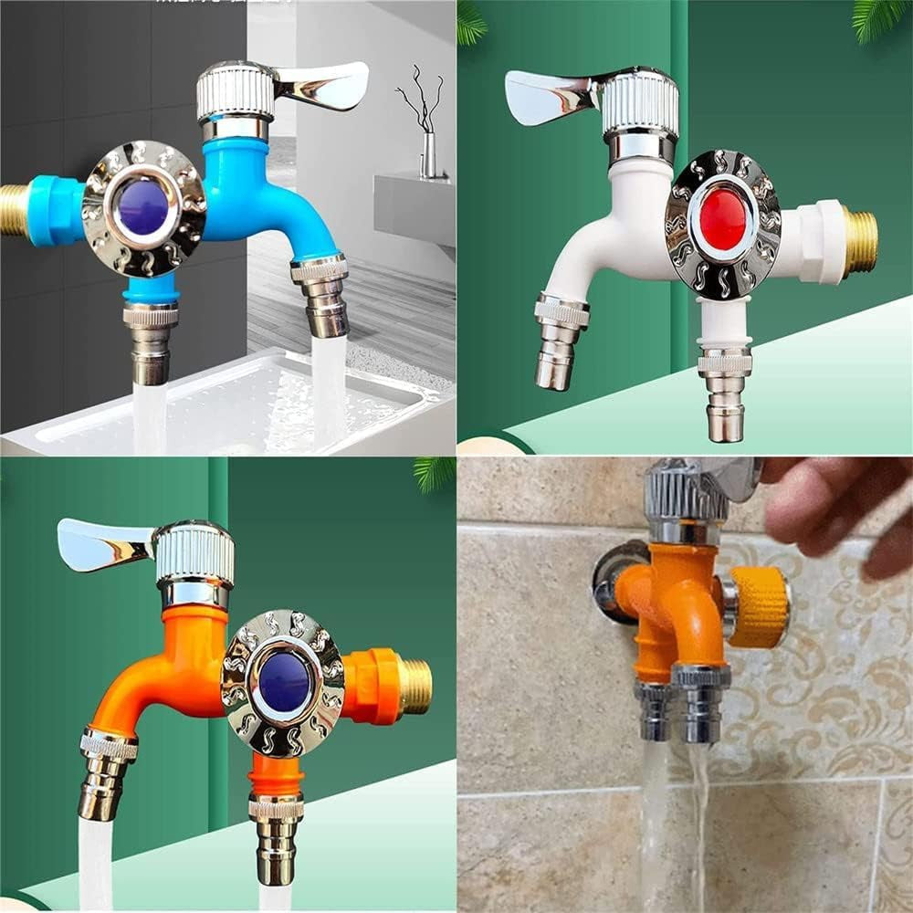2-in-1 Multi-Functional Dual Water Tap Faucet for Versatile Use