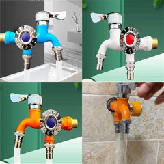 2-in-1 Multi-Functional Dual Water Tap Faucet for Versatile Use