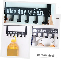 Heavy Duty Door Hook Hanger with Punch-Free Design for Space Saving