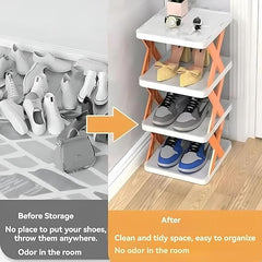 4-Layer Shoe Rack Organizer for Stylish & Spacious Storage