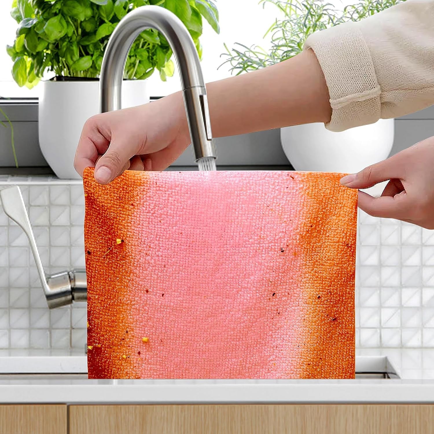 All-Purpose Microfiber Cleaning Cloths - Soft, Durable, Versatile Rags