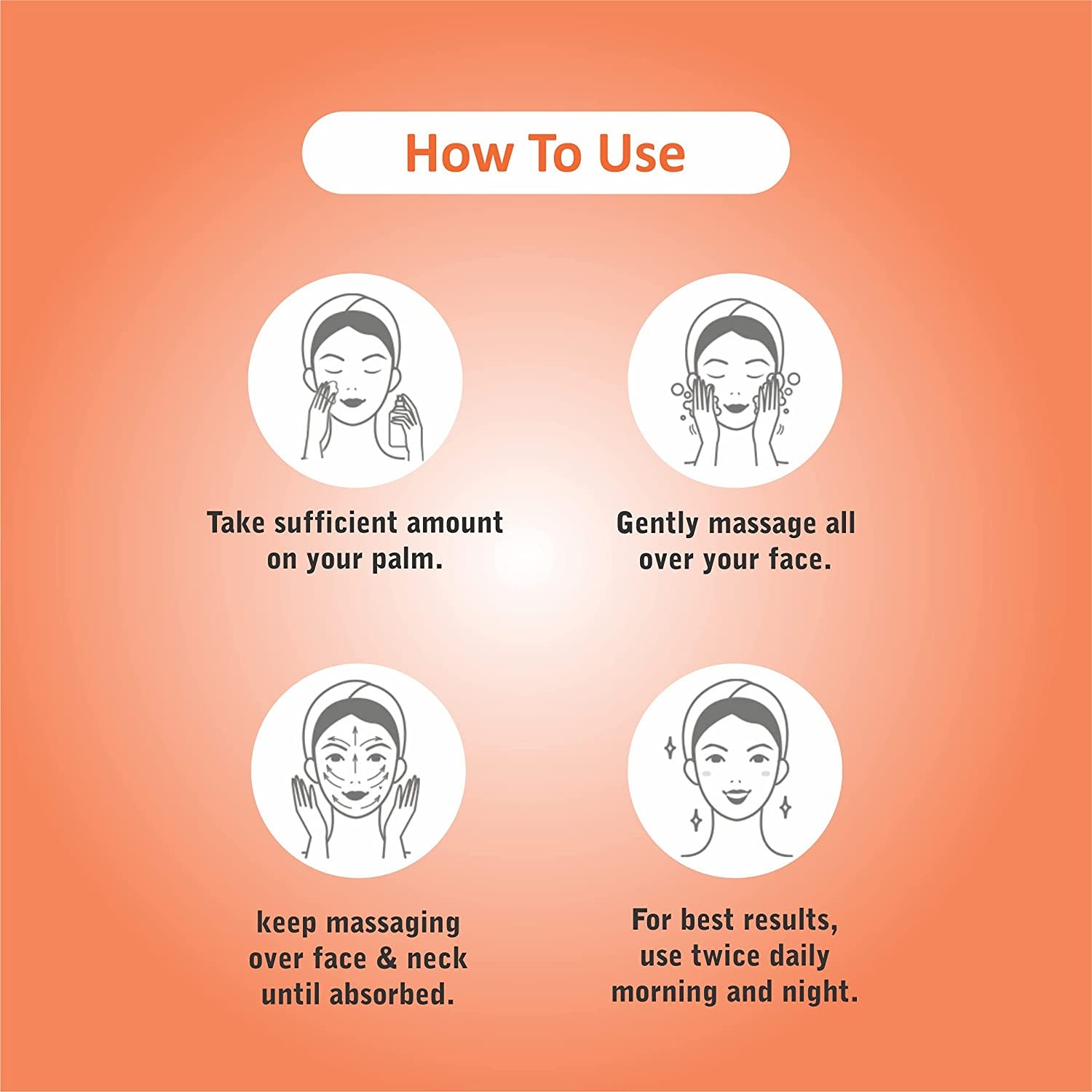 Organic Vitamin C Face Gel for Brightening, Anti-Aging & Blemish Control