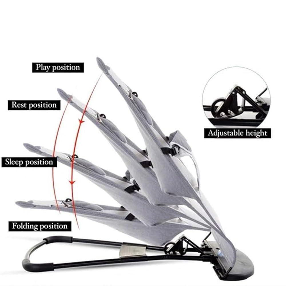 Portable Baby Bouncer Swing Chair for Comfortable Baby Seating