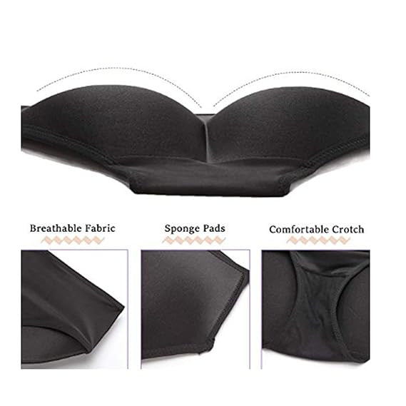Padded Butt Lifter Panties for Natural Curves & Hip Enhancement