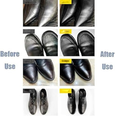 Black Leather Shoe Polish & Repair Cream - Liquid Shoe Polish