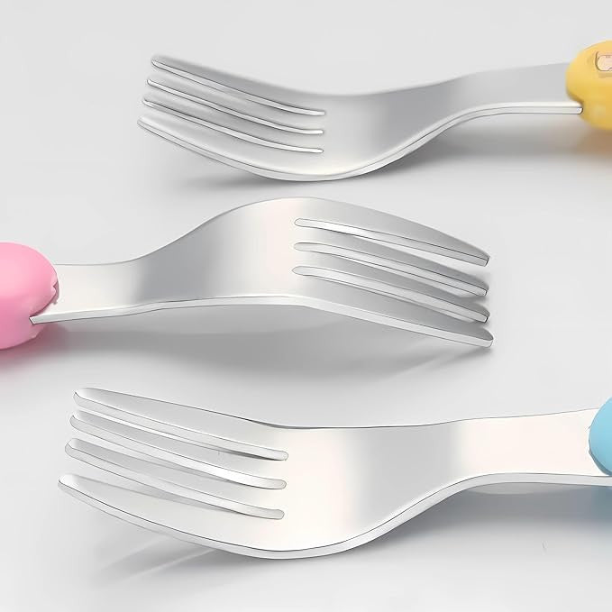 3-Piece Spoon, Fork & Knife Cutlery Set with Carry Case