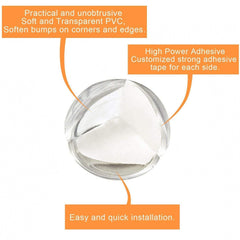 Round Edge Protector Set (4 pcs) Baby Safety Corner Guards