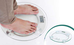 Digital Personal Weighing Scale with LCD Display and Tempered Glass
