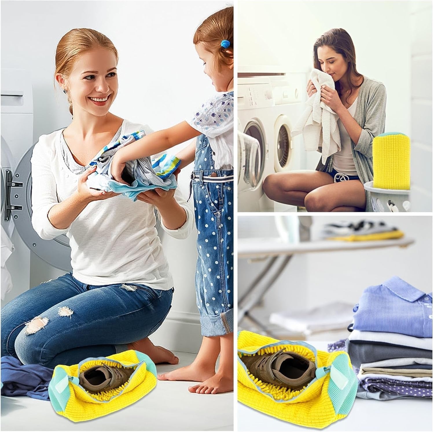 Premium Shoe Washing Machine Bag for Safe & Effective Cleaning - 1 Pc