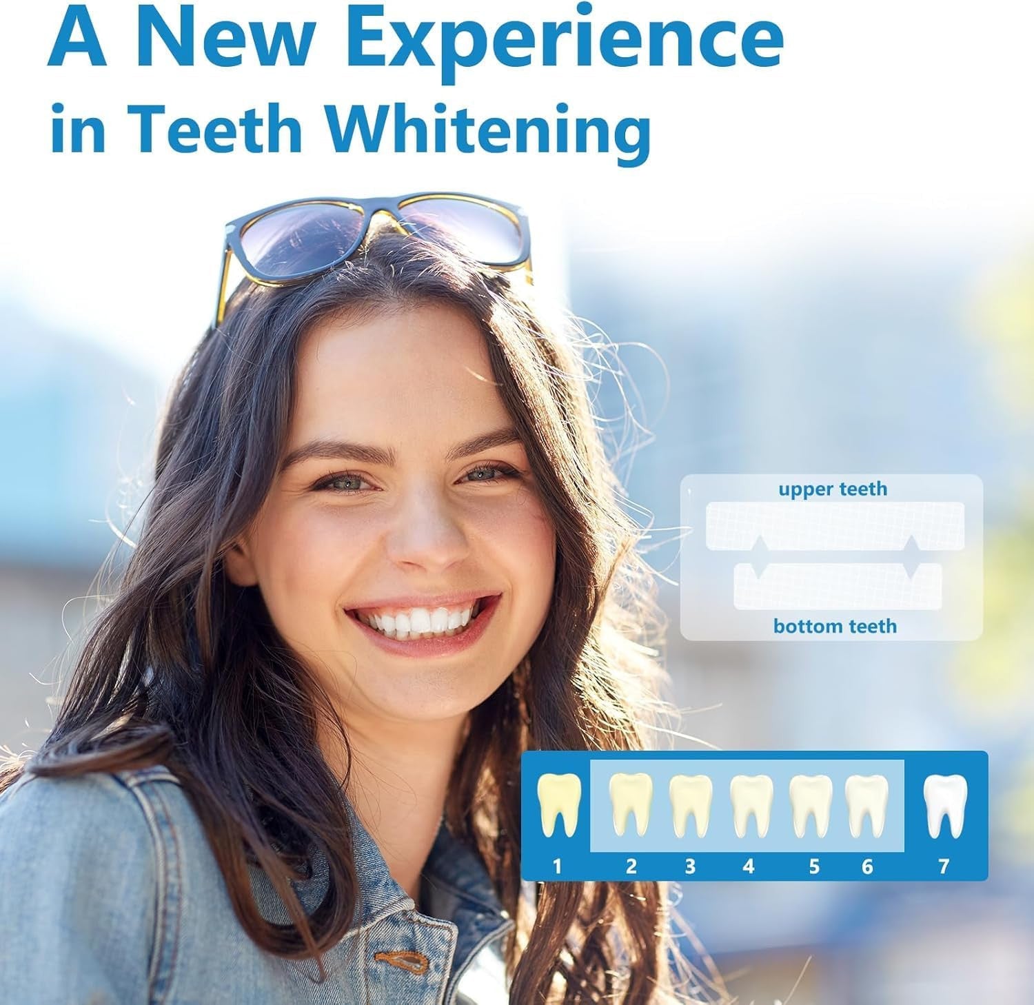 BrightSmile Teeth Whitening Strips for a Radiant Smile