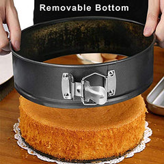 Multi-Shape Non-Stick Springform Cake Mould Set for Baking