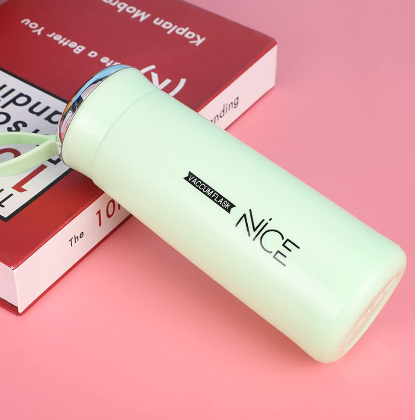 Stainless Steel Vacuum Insulated Glass Water Bottle 350ml