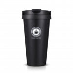 Double Wall Vacuum Insulated 500ML Travel Coffee Mug with Handle