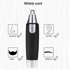 3-in-1 Electric Nose, Ear & Eyebrow Hair Trimmer for Men & Women