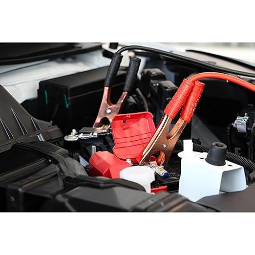 1500 Amp Heavy Duty Copper Jumper Cables with Alligator Clamps for Cars and Trucks